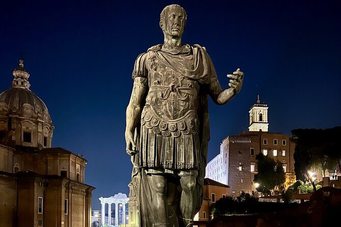 Colosseum and Roman Forum Sightseeing Area Night Walking Tour - Where you meet and how the tour ends in the best place