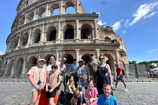 Colosseum and Roman Forum Tour for Kids and Families - Entering the Colosseum: the story starts in the arena