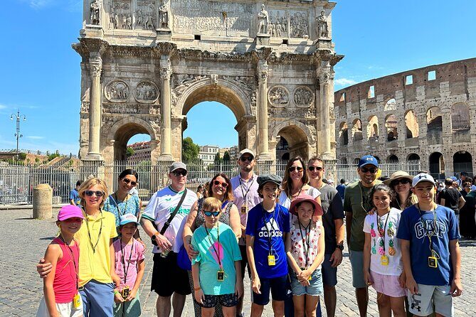 Colosseum and Roman Forum Tour for Kids and Families - Weather and comfort: this is outdoors, so plan like it