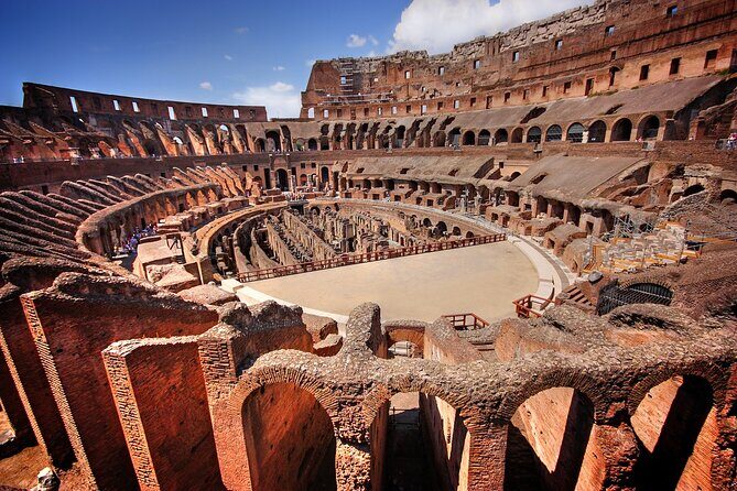 Colosseum Arena Floor & Ancient Rome Semi Private Tour Max 6 PPL - Colosseum arena floor: the moment you remember later