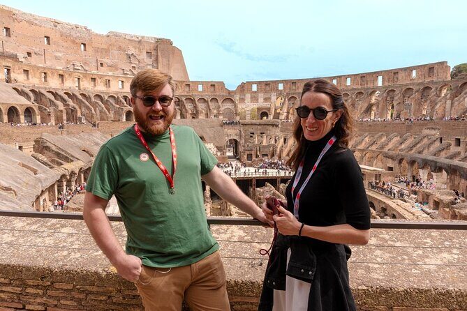 Colosseum Arena Floor & Roman Forum | Semi Private Max 10 People - Logistics that matter: meeting point, names, and timing
