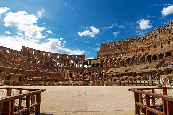 Colosseum Arena Floor with Roman Forum and Palatine Hill Tour - Listening clearly: audio gear and communication tips