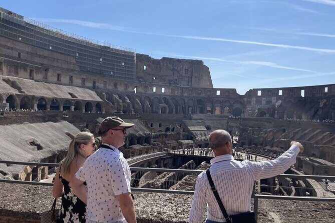 Colosseum Arena Private Tour with Access Forum and Palatine hill - Step into the Colosseum: arena access and the story in the right order