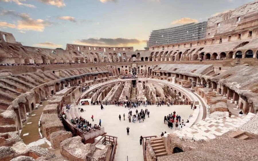 Colosseum Gladiators Gate & Arena Express Guided Tour - Arena-floor access through the Gladiators Gate