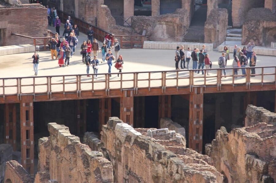 Colosseum Gladiators Gate & Arena Express Guided Tour - Meeting at the SOS sign: where you’ll need to be