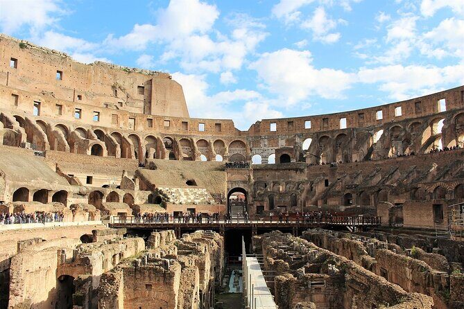 Colosseum, Palatine and Forum tour with virtual guide - Walking the Colosseum arches: gladiators, engineering, and the Roman Empire