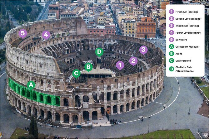 Colosseum, Palatine Hills & Roman Forum Ticket with Audio Guide - Audio Guide App + E-Book: How to Make This Feel Like More Than a Ticket