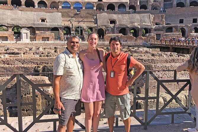 Colosseum, Roman Forum and Emperors' Palace Private Guided Tour - Entering The Colosseum With a Guide Who Explains the Drama