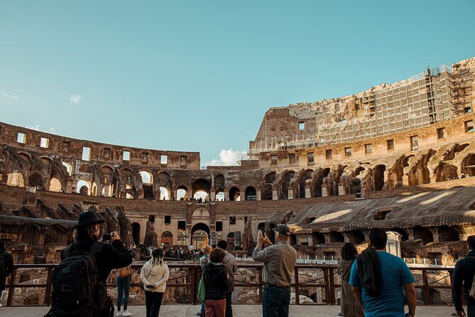 Colosseum, Roman Forum & Palatine Hill Guided Tour - Colosseum access: tiers, gladiators, and arena-level perspective