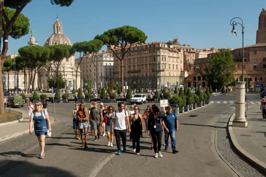 Colosseum & Roman Forum Semi-Private Guided Tour - Roman Forum: Walking the Sacred Road Like a Parade Route