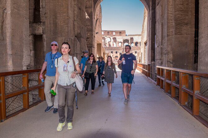 Colosseum Tour with Arena Floor & Roman Forum | Semi-Private Tour - Colosseum stops you normally miss: gladiator entrance + the arena view
