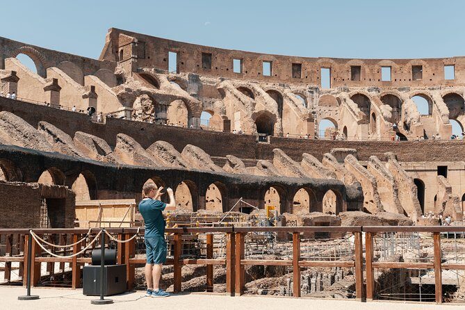 Colosseum Underground Private Tour with Palatine Hill & Forum - Roman Forum stop: Caesar’s footsteps on the Via Sacra