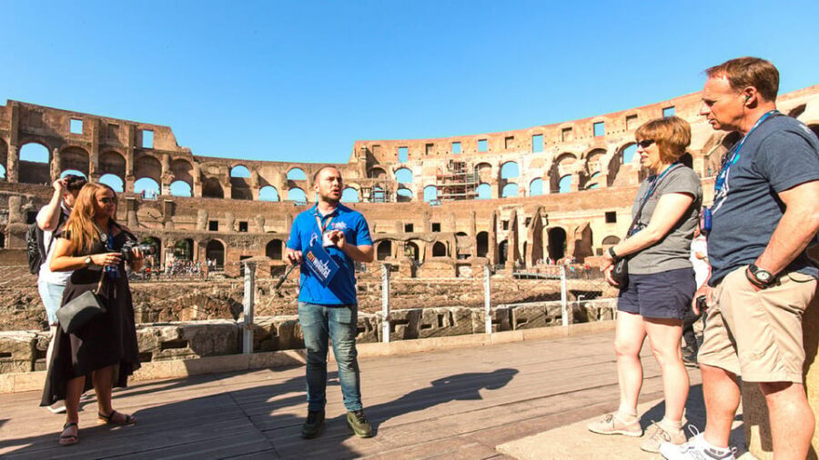Colosseum with Arena Floor, Palatine Hill & Forum Tour - The second tier: seeing the Colosseum like a crowd