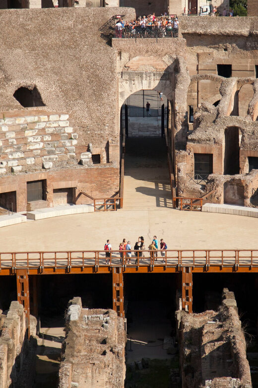 Colosseum with Arena Floor, Palatine Hill & Forum Tour - Tour timing and pacing: 1.5 to 3 hours with real site changes