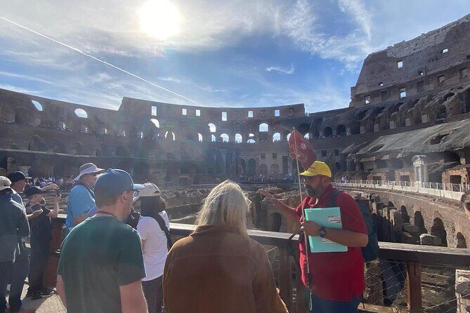 Colosseum with Arena Guided Tour - Entering the Colosseum: tickets, ID, and what security will do to your timing