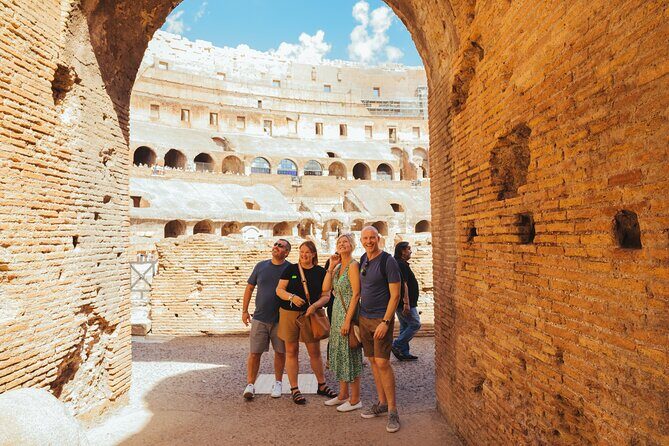 First Entry Private Colosseum & Roman Forum Tour w/ Arena Access - Entering the Colosseum with restricted arena access