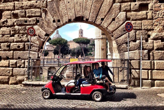 Full day private guided tour of Rome by golf-cart & Colosseum and Roman Forum - Entering the Colosseum: Skip the Line, Then Go Deeper