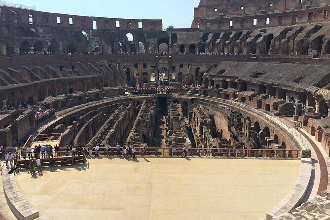 Guided Tour of the Colosseum with Access to the Arena, Roman Forum and Palatine Hill - Arena access: the headline, with the one thing to watch