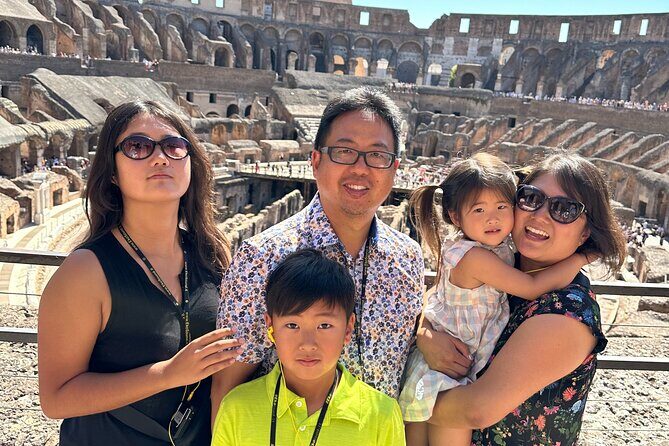 Mamma Mia! Colosseum & Roman Forum Tour & Kid-Friendly Activities - Entering the Colosseum with kid-proof storytelling
