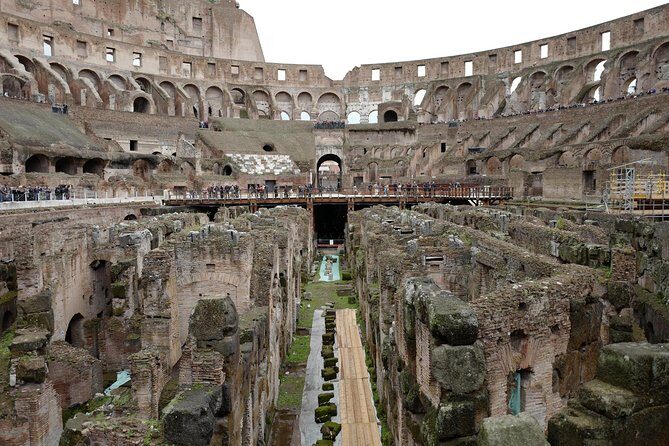 Private Colosseum Roman Forum and Palatine Hill with Pick Up - Second-level views: where the arena clicks into place