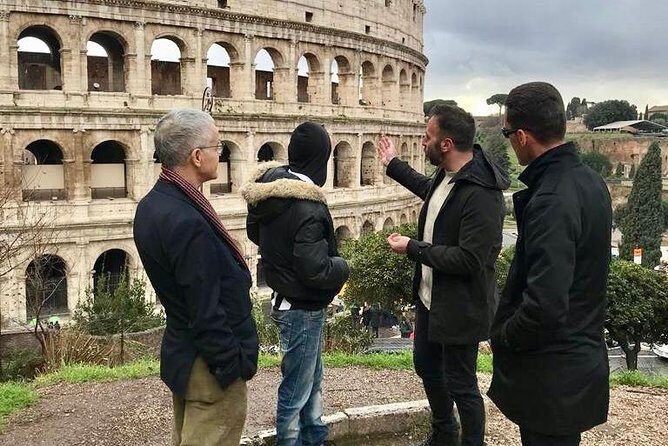 Private Colosseum Roman Forum and Palatine Hill with Pick Up - What the guide shows inside the Colosseum (it’s not just ruins)
