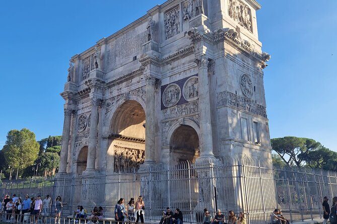 Private Jewish tour: Colosseum, Arch of Titus and Roman Forum - Meet at the Arch of Constantine and plan for an afternoon start