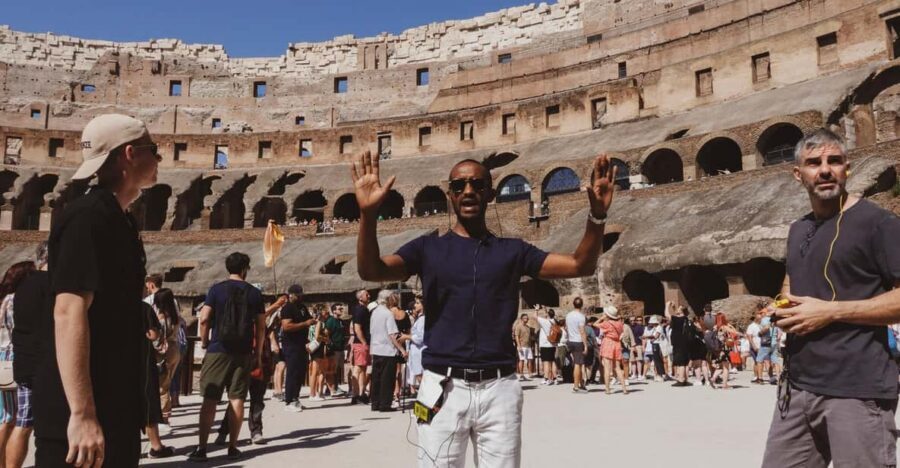 Rome: Colosseum, Arena and Palatine Hill Small-Group Tour - Meeting at the Arch of Constantine and getting oriented fast