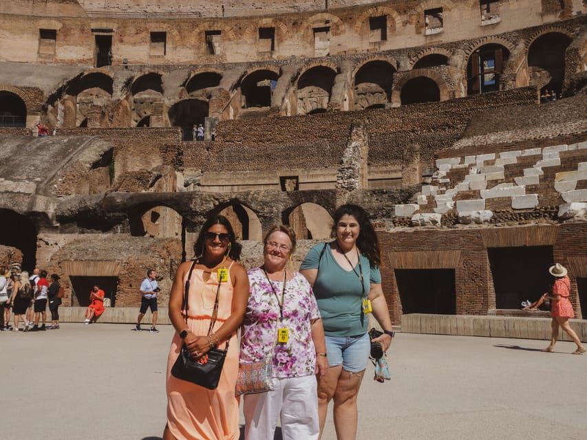 Rome: Colosseum, Arena and Palatine Hill Small-Group Tour - Small-group pacing, headphones, and guide quality