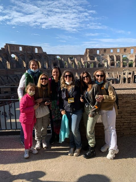 Rome: Colosseum Arena Floor, Roman Forum & Palatine 10 pax - Colosseum First and Second Tiers: Photos With a Privileged Angle