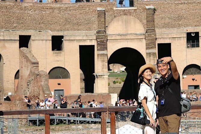 Rome: Colosseum Arena Floor Tour with Roman Forum & Palatine Hill - Roman Forum walking circuit: Caesar, Titus, and the Senate House
