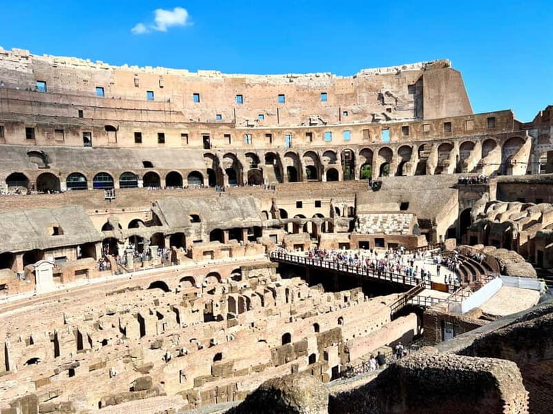 Rome: Colosseum Arena Guided Tour, Forum & Palatine Option - Arena Floor Experience: Walking Where Gladiators Entered