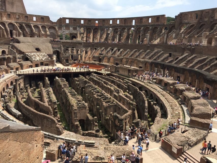 Rome: Colosseum Arena Guided Tour with Roman Forum Option - Arena floor: the experience most people never see