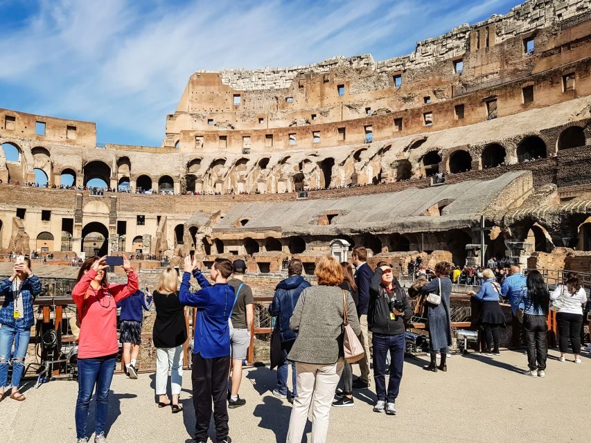 Rome: Colosseum Arena, Palatine Hill & Forum Guided Tour - Arena floor option: standing where the action used to be