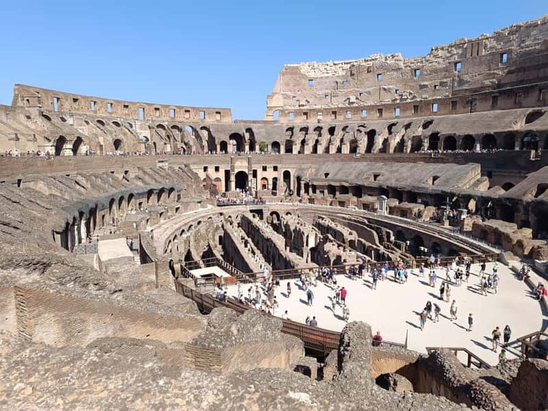 Rome: Colosseum, Forum and Palatine Hill - Skip-the-Line Entry and the Colosseum’s First and Second Levels