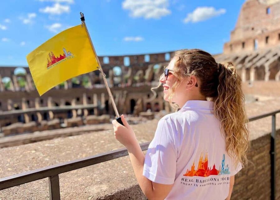 Rome: Colosseum, Forum, & Palatine Hill Ticket w/ Audioguide - Meeting Point at Santi Cosma e Damiano: Start Fast, Don’t Lose Time