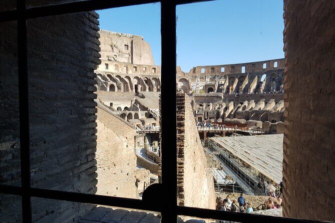 ROME: colosseum gladiator arena forum& palatine guided tour - The 1st and 2nd rings: getting real perspective on the arena