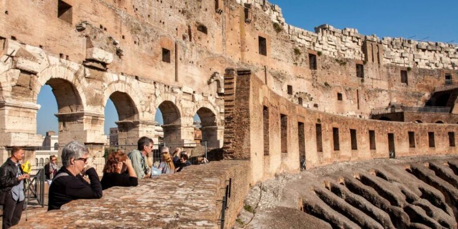 Rome: Colosseum, Palatine & Roman Forum Tour w/Entry Ticket - Entering the Colosseum with Priority Access (and Realistic Expectations)