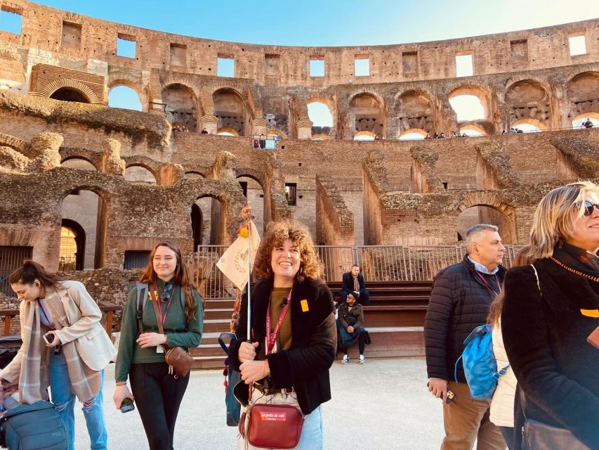 Rome: Colosseum, Roman Forum, and Palatine Hill Ancient Tour - Roman Forum ruins: where temples still help the story click