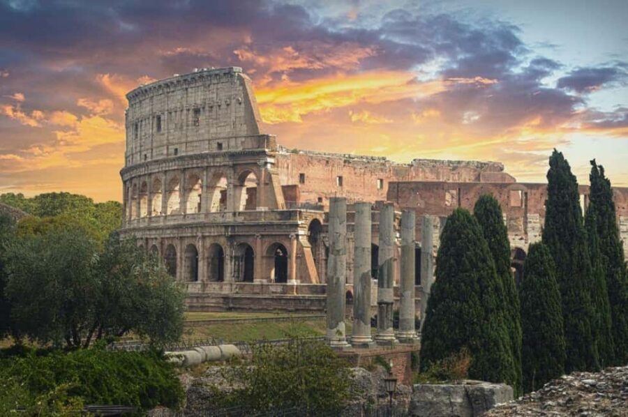 Rome: Colosseum, Roman Forum and Palatine Hill Guided Tour - Entering the Colosseum: more than a movie set