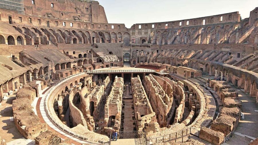 Rome: Colosseum, Roman Forum, and Palatine Hill Guided Tour - Entering the Colosseum With a Real Guide