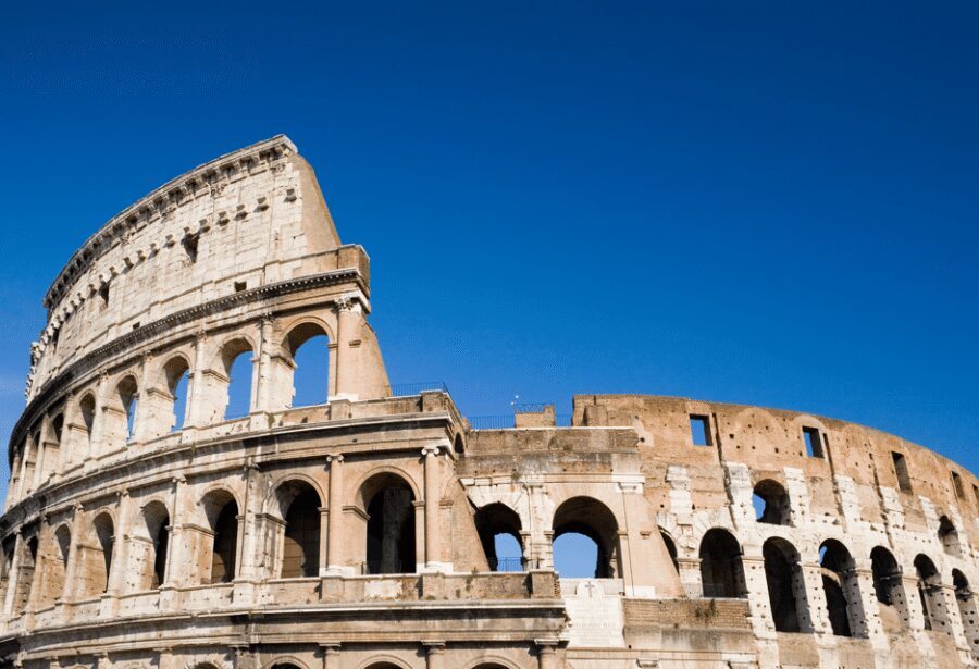 Rome: Colosseum, Roman Forum, & Palatine Hill + Audioguide - Finding the host fast: Arch of Constantine and the purple flag