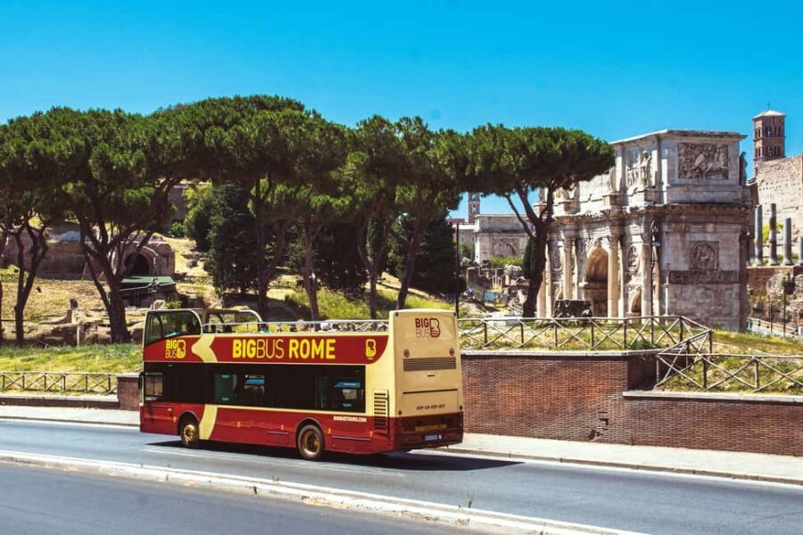 Rome: Colosseum, Roman Forum, Palatine Hill & Hop-on Hop-off - The Big Bus 24-Hour Pass: A Practical Way to Hit the City’s Best Stops