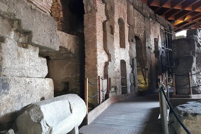 Rome: Colosseum Underground and Roman Forum Guided Tour - The Underground Tour: Tunnels, Preparation Areas, and the Gladiator Machine