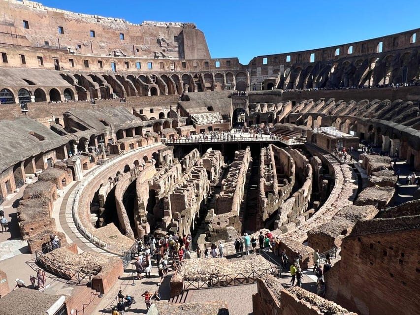 Rome: Colosseum Underground, Forum and Palatine Hill Private - Practical tips that make the day smoother