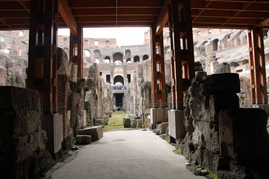 Rome: Colosseum, Underground & Roman Forum Private Tour - Colosseum stop 1: Underground chambers (about 40 minutes)