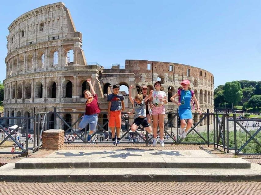 Rome for Kids: Colosseum and Roman Forum Tour - A 3-hour treasure hunt beats the usual Colosseum tour