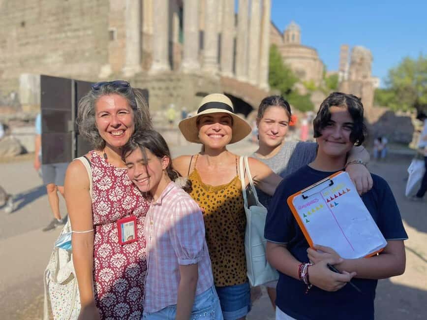 Rome for Kids: Colosseum and Roman Forum Tour - What to bring (and what not to) so kids stay comfortable
