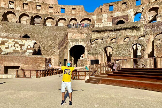 Rome: Guided Tour of Colosseum Arena with Roman Forum Entrance - Entering The Colosseum With Arena-Level Access