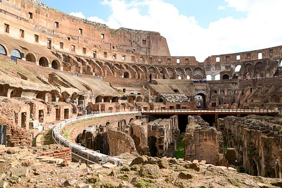 Rome: Guided Tour of Colosseum, Roman Forum & Palatine Hill - Entering the Colosseum: security, what you get, and what you do not