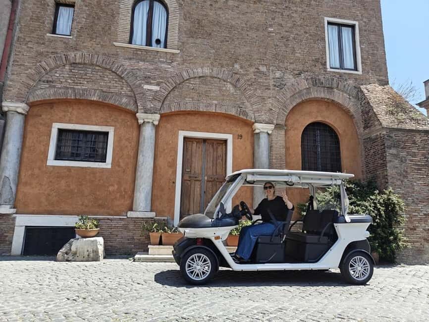 Rome: Private Golf Cart Tour with Driver - Why an Electric Golf Cart Works So Well for a Tight Rome Schedule